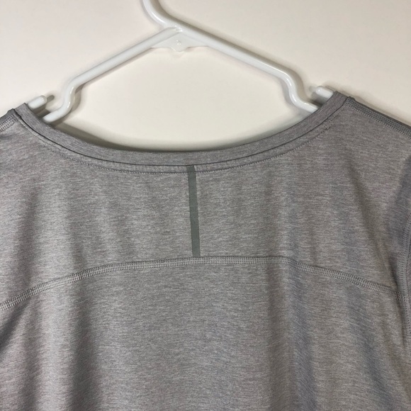 Tek Gear DryTek Gray exercise top short sleeve tee XL - Picture 4 of 7